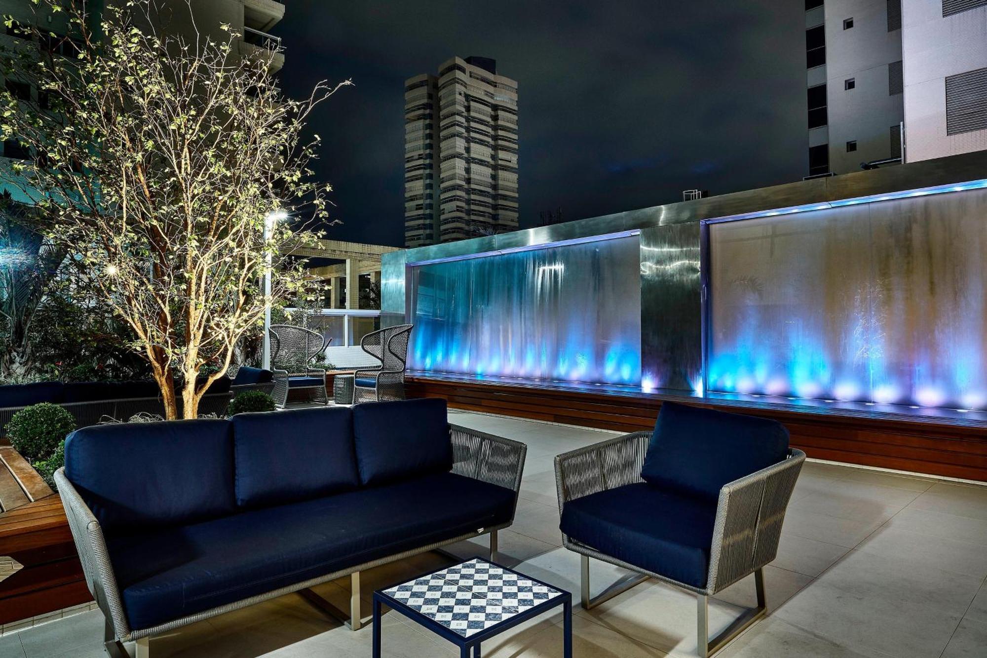 Sheraton Santos Hotel Luaran gambar The rooftop lounge at the W New York - Union Square