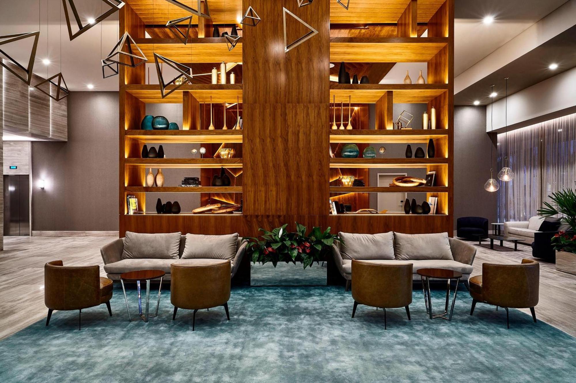 Sheraton Santos Hotel Luaran gambar The lobby of the hotel